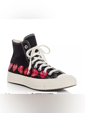 Chuck 70 Heart High Top Sneakers Comme des Garcons